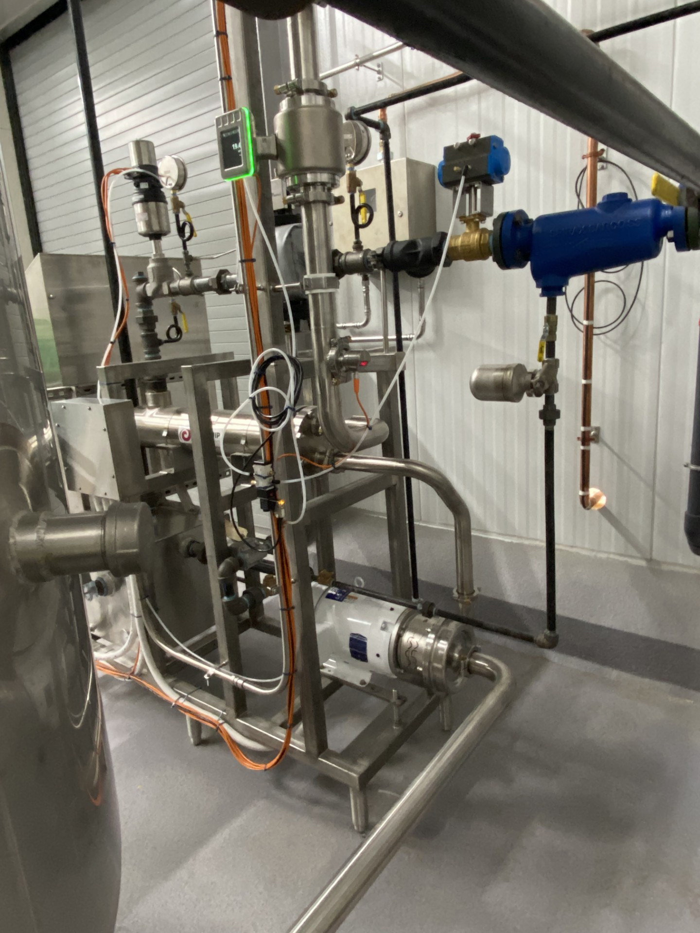 sanitary automated batching system