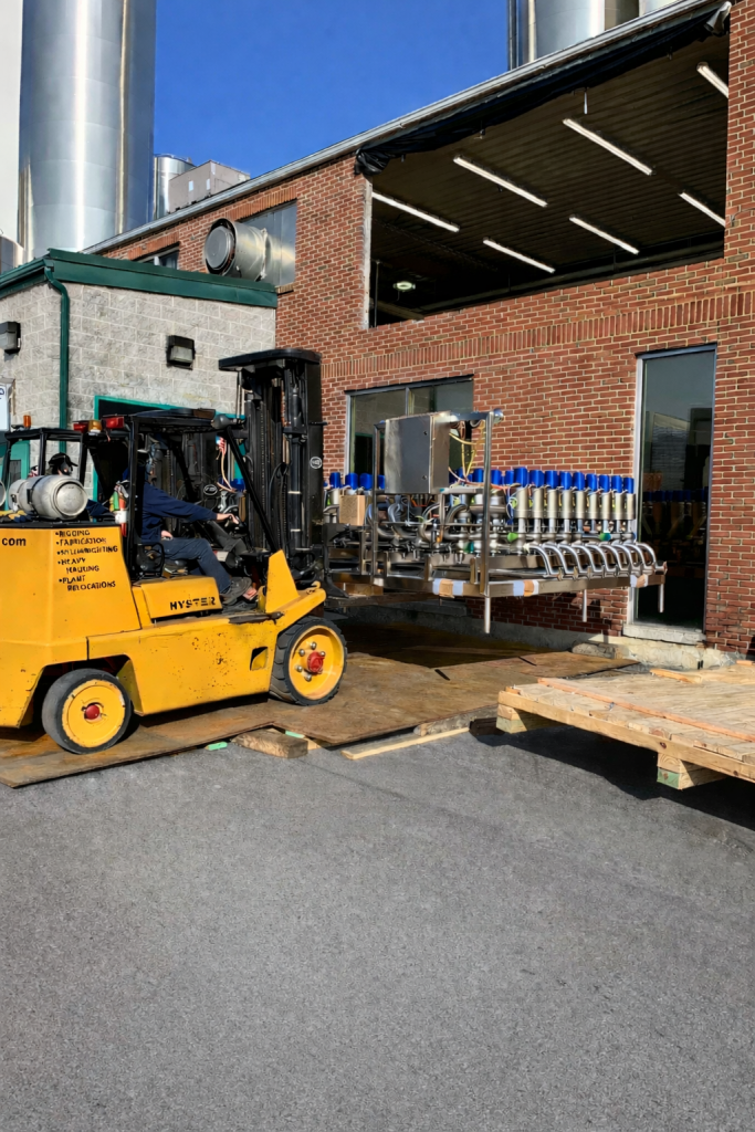 dairy manifold install