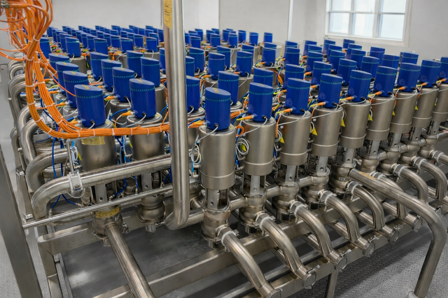 dairy mixproof valve manifold